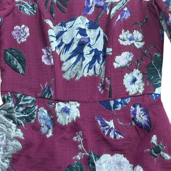 MARCHESA***Floral Off-Shoulder Mini Dress***US 6 $795 - Picture 2 of 2